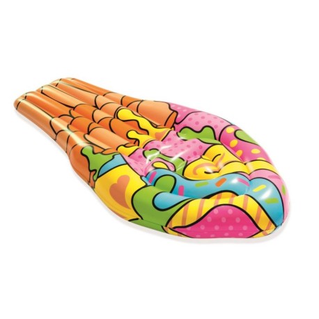 Cama Inflable Helado de colores 1.