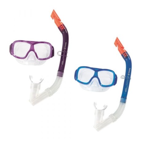 Snorkel+Visor 7+años Hydro Swim 2 colores azul/morado